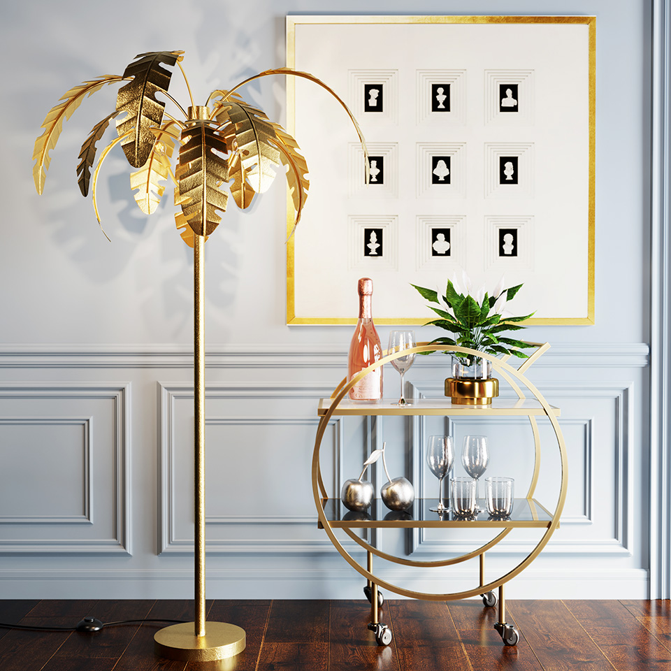 Table d'appoint design KARE