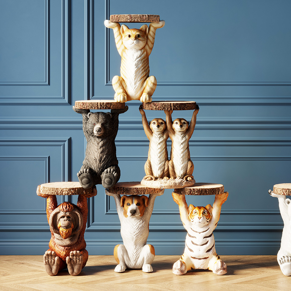 Table d'appoint baroque KARE