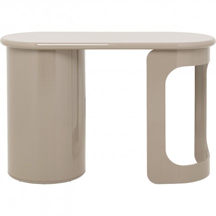 Bureau Groove taupe 120x50cm Kare Design