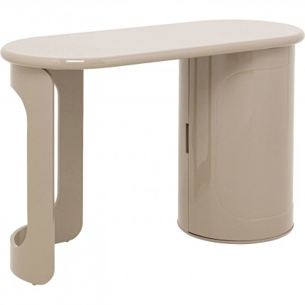 Bureau Groove taupe 120x50cm Kare Design