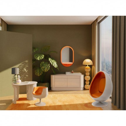 Bureau Groove taupe 120x50cm Kare Design