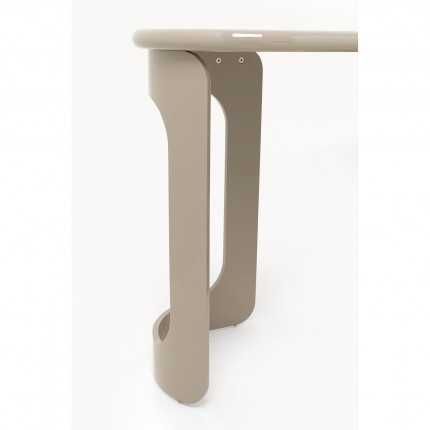 Bureau Groove taupe 120x50cm Kare Design
