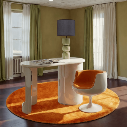 Bureau Groove taupe 120x50cm Kare Design