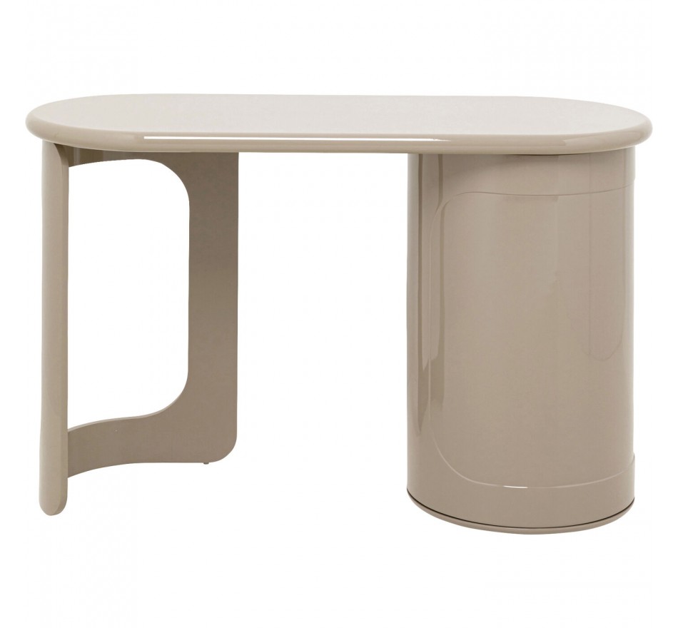 Bureau Groove taupe 120x50cm Kare Design