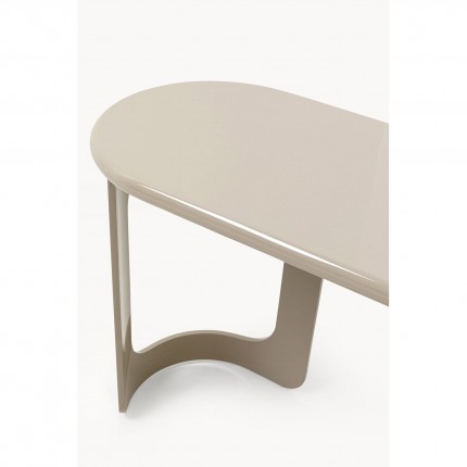 Bureau Groove taupe 120x50cm Kare Design
