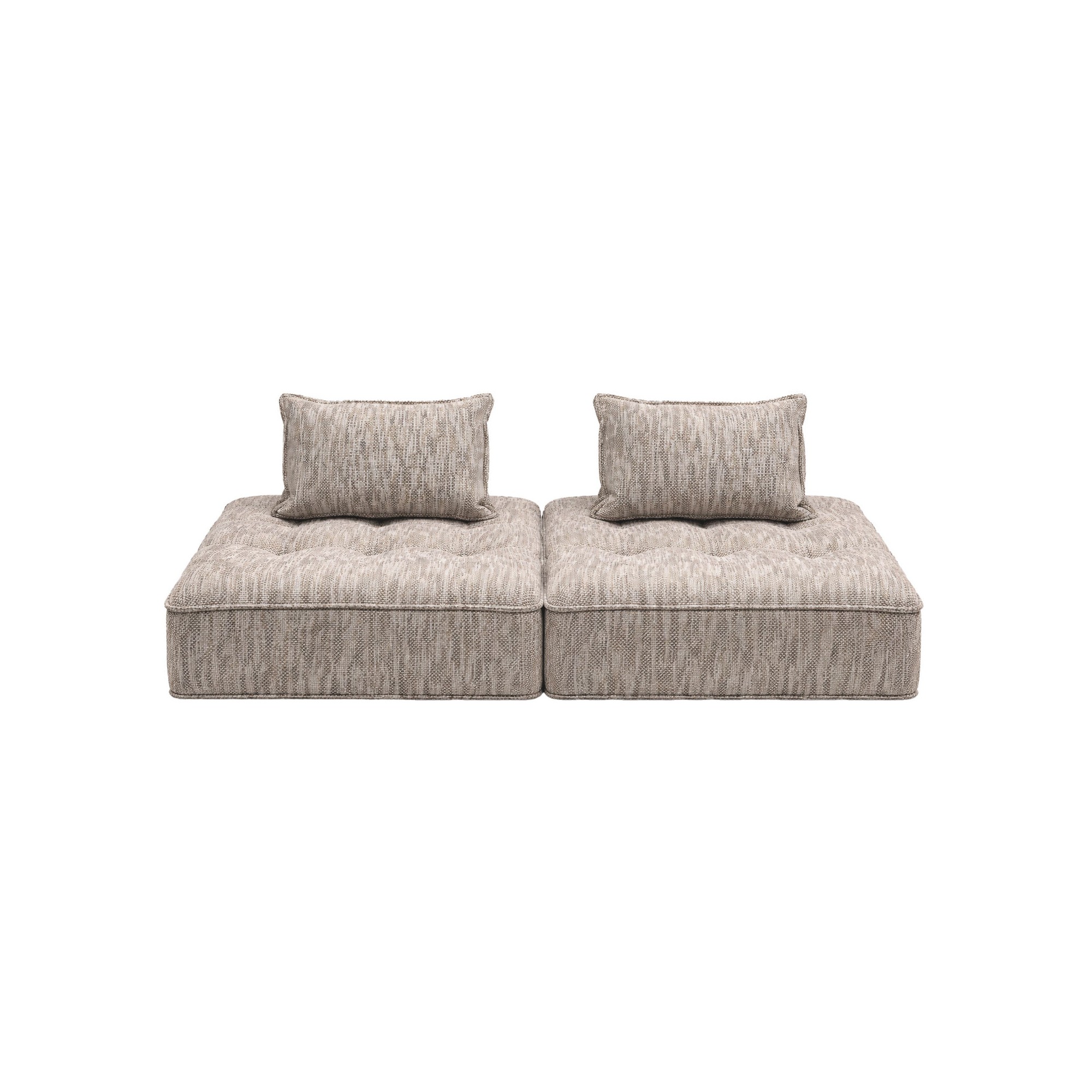 Canapé Portofino gris (2/Set)