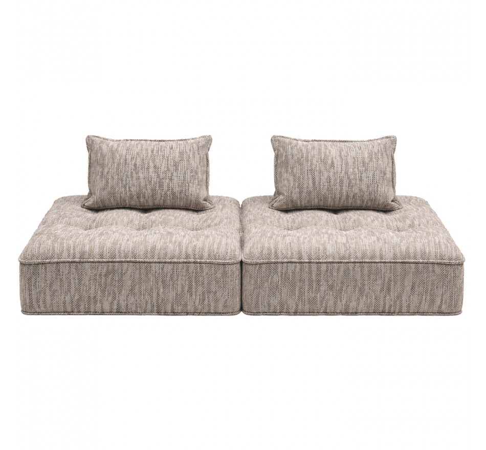 Canapé Portofino 2 places gris Kare Design