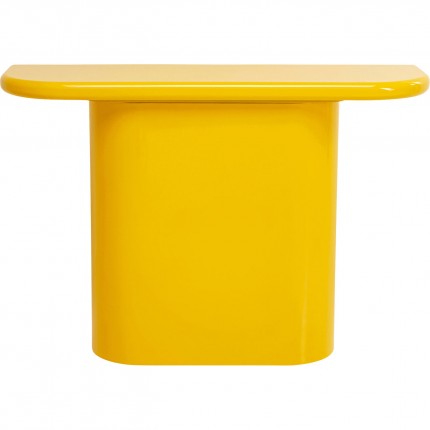Console Eliano 120x35cm jaune Kare Design