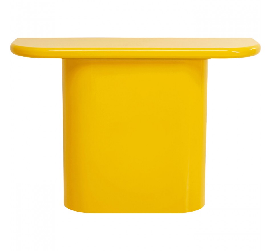 Console Eliano 120x35cm jaune Kare Design