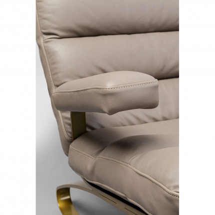 Fauteuil et repose-pieds Novel Kare Design
