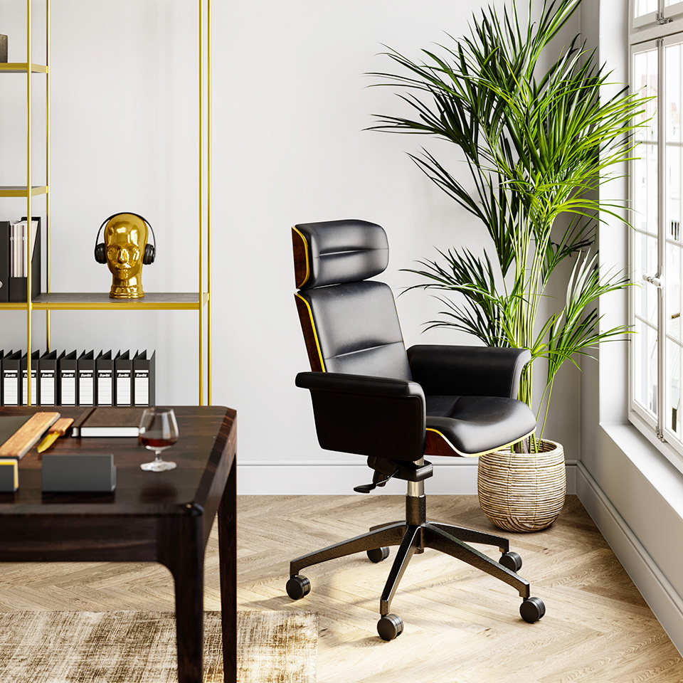 Fauteuil de bureau design KARE