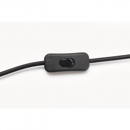 Lampe pieuvre dorée et noire 60cm Kare Design