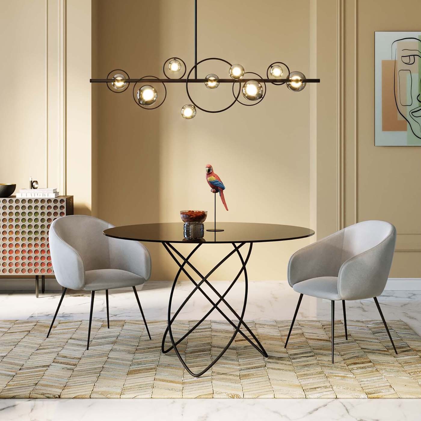 suspension design et moderne
